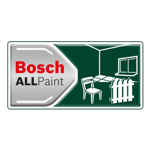 Bosch verfcontainer 1000 ml, systeemtoebehoren voor PFS 3000-2 en PFS 5000 E