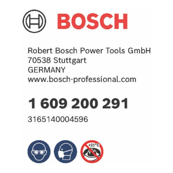 Bosch Verfklopper 60 mm 350 mm 1-5 kg
