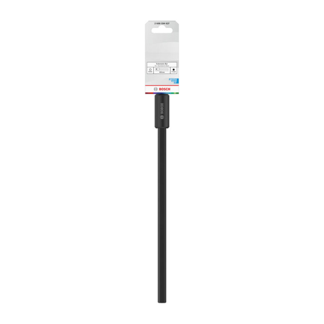 Bosch Verlängerungsstange für Aufsteckhalter, 11 x 300 mm