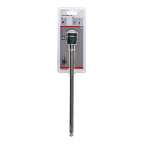 Bosch verlengstuk 300 mm/ 12" en PC Plus doorn 7/16", 11 mm