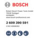 Bosch vervangingsadapter voor de snelwisseladapter