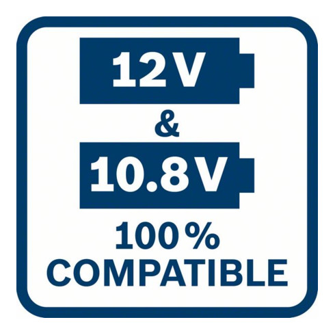 Bosch verwarmde kledij GHJ 12+18V XA: accu adapter, lader, 1x accu