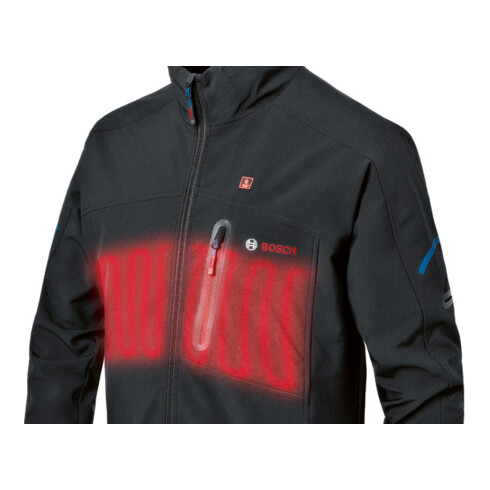 Bosch verwarmde kleding GHJ 12+18V XA: accu-adapter GAA 12V-21 Professional