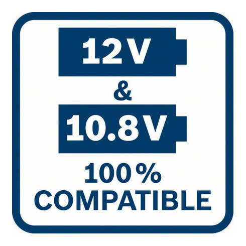 Bosch Vêtements chauffants GHH 12+18V XA : Adaptateur de batterie GAA 10.8V-21 Professional