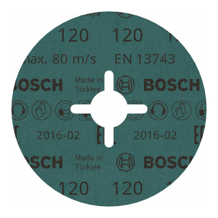 Bosch vezelschijf R574 Best for Metal zirkoon korund 115 mm 22,23 mm 120