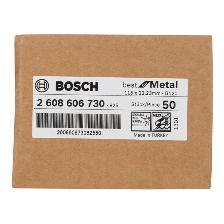Bosch vezelschijf R574 Best for Metal zirkoon korund 115 mm 22,23 mm 120