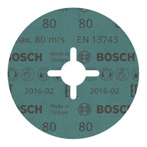 Bosch vezelschijf R574 Best for Metal zirkoniumkorund