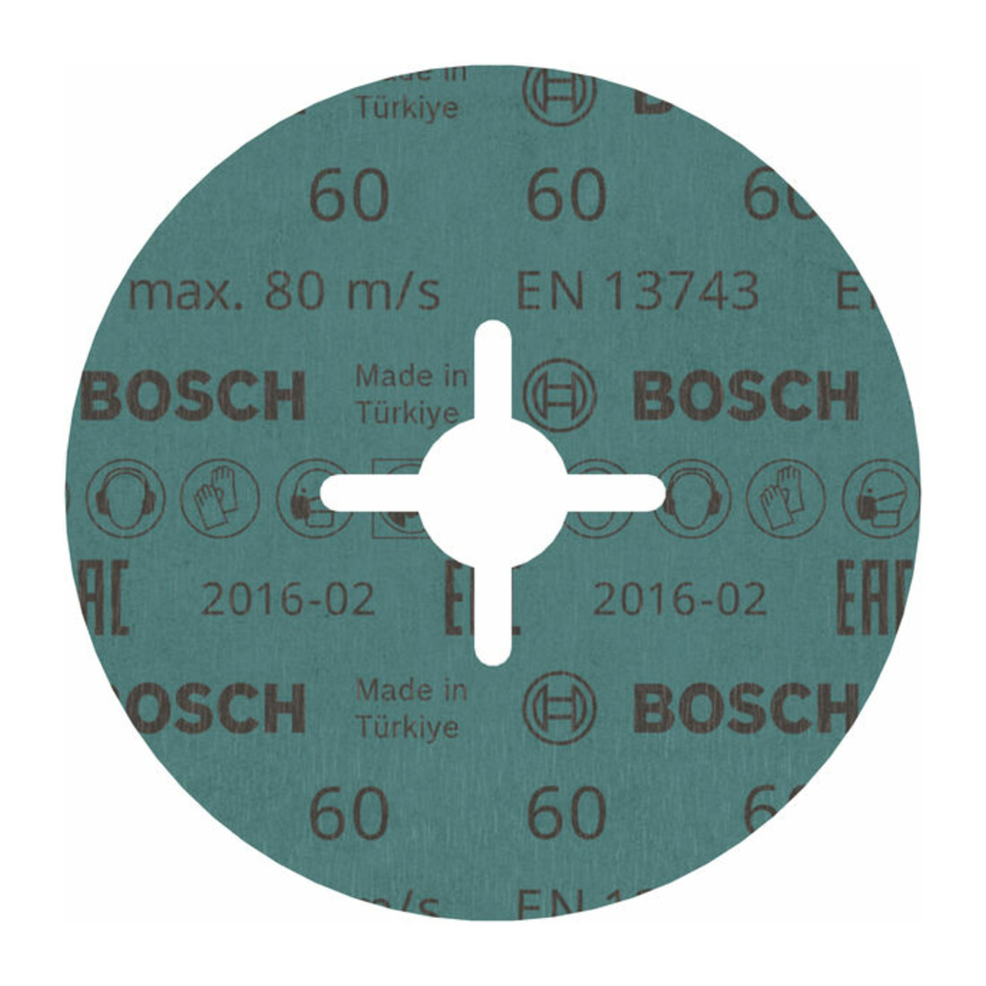 Bosch vezelschijf R574 Best for Metal zirkoniumkorund