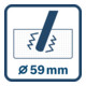 Bosch Vibrateur à béton sans fil GDI59-500 Ø 59 mm