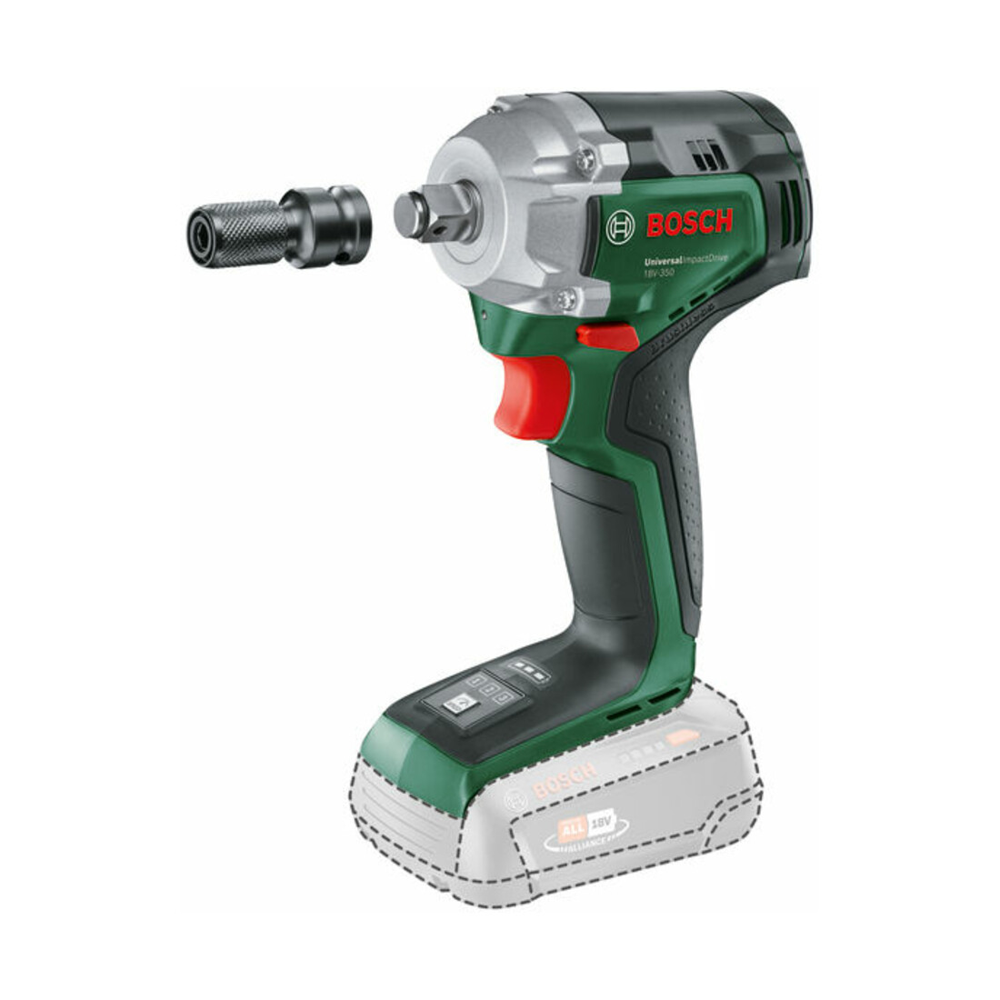 Bosch Visseuse à chocs sans fil UniversalImpactDrive 18V-350