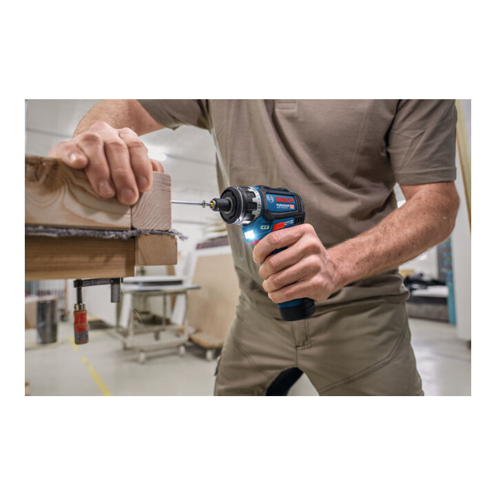 Bosch Visseuse GSR 12V-32 FC, 2x GBA 12V 2.0Ah, divers embouts, L-BOXX