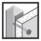 Bosch Vite per cartongesso con filettatura fine S-F, diametro 3,9 mm-4