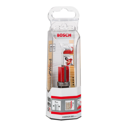 Bosch vlakfrees Expert for Wood 8 mm D1 16 mm L 20 mm G 60 mm