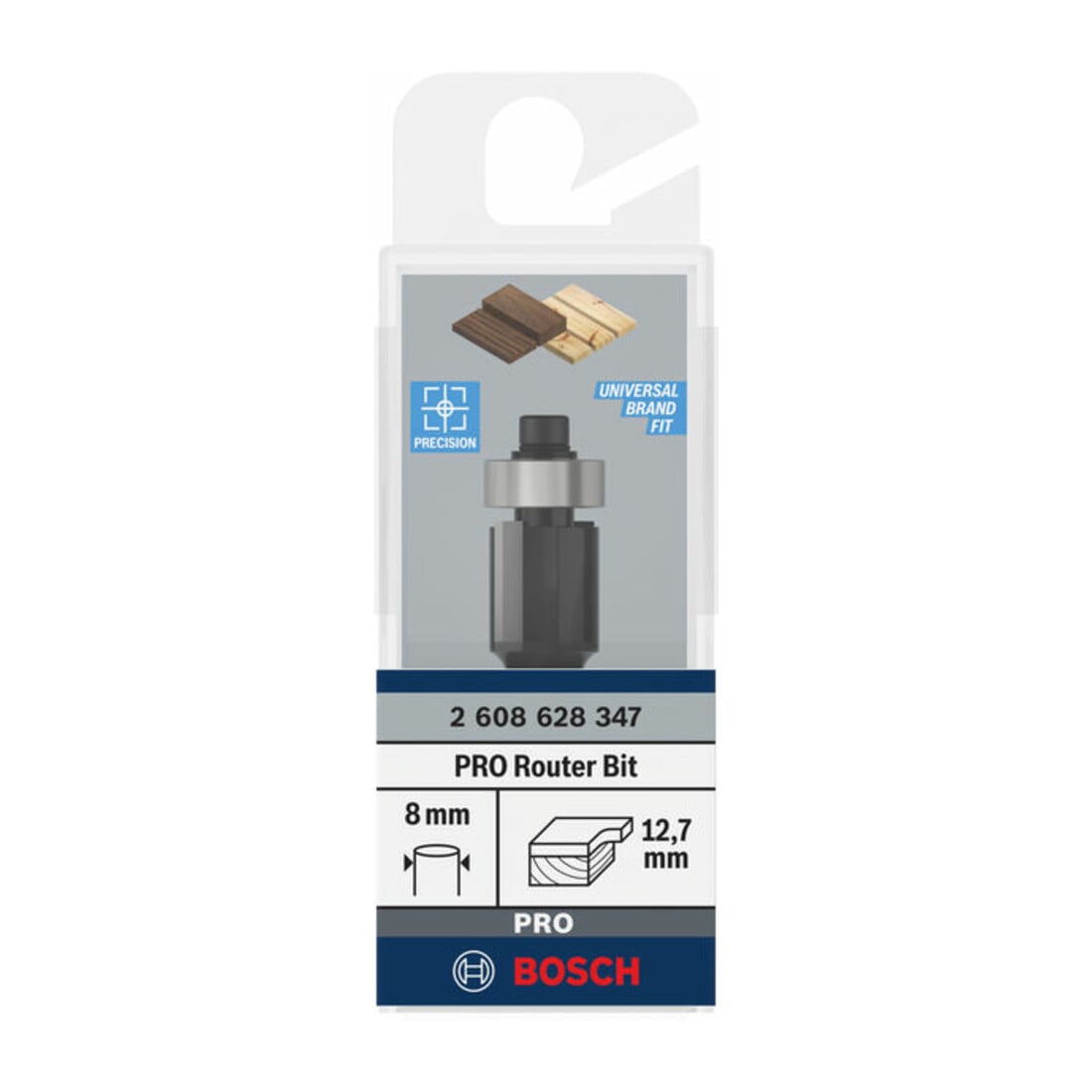 Bosch vlakfrees Standard for Wood 8 mm D1 12,7 mm L 13 mm G 56 mm