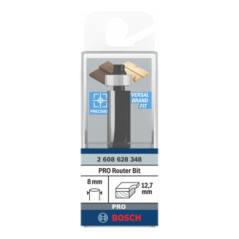 Bosch vlakfrees Standard for Wood 8 mm D1 12,7 mm L 25,4 mm G 68 mm