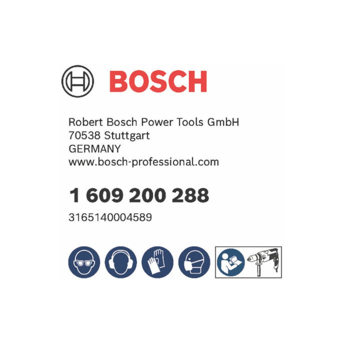 Bosch vlakschuurmachine 6 mm 50 mm 20 mm 120