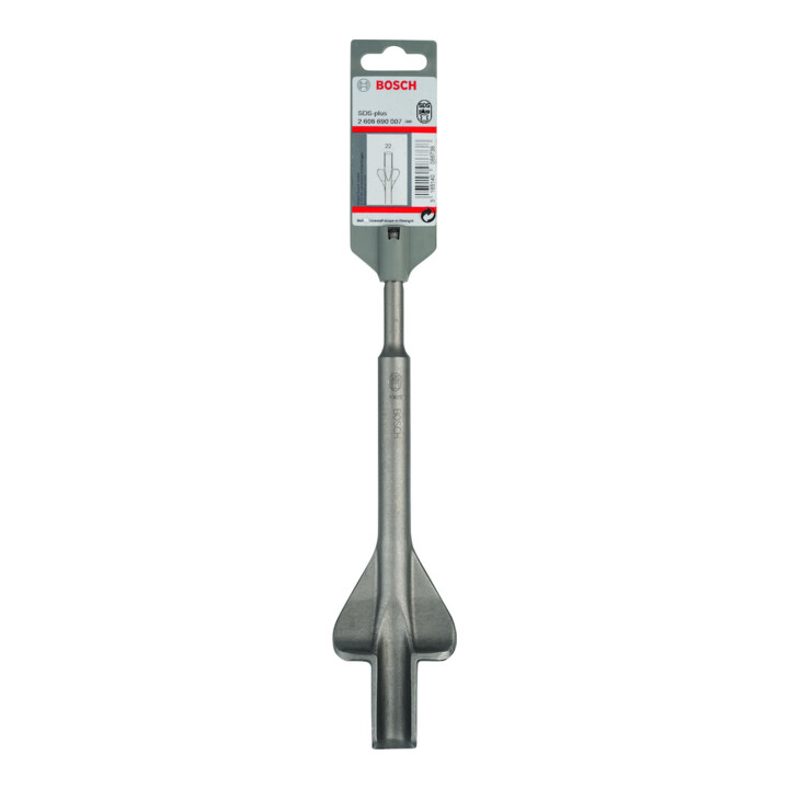 Bosch vleugel/kanaalbeitel SDS plus, 250 x 22 mm