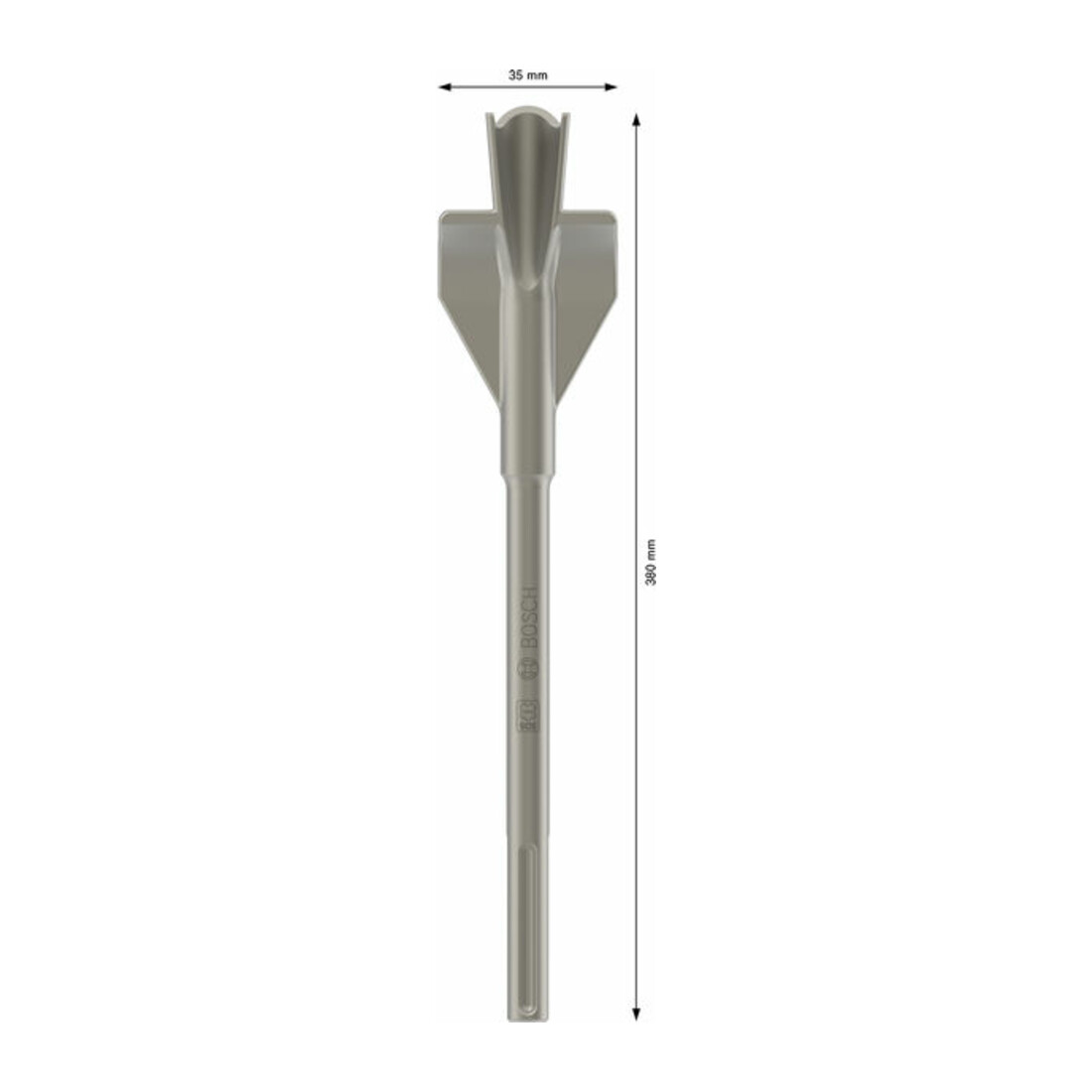 Bosch vleugelbeitel met SDS max opname 380 x 35 mm