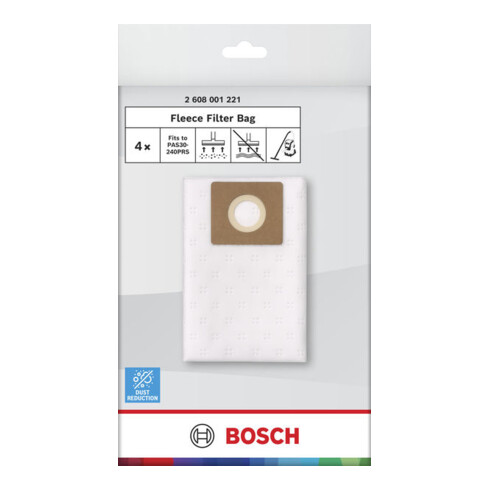 Bosch Vliesbeutel für Staubsauger, 420 x 420 mm