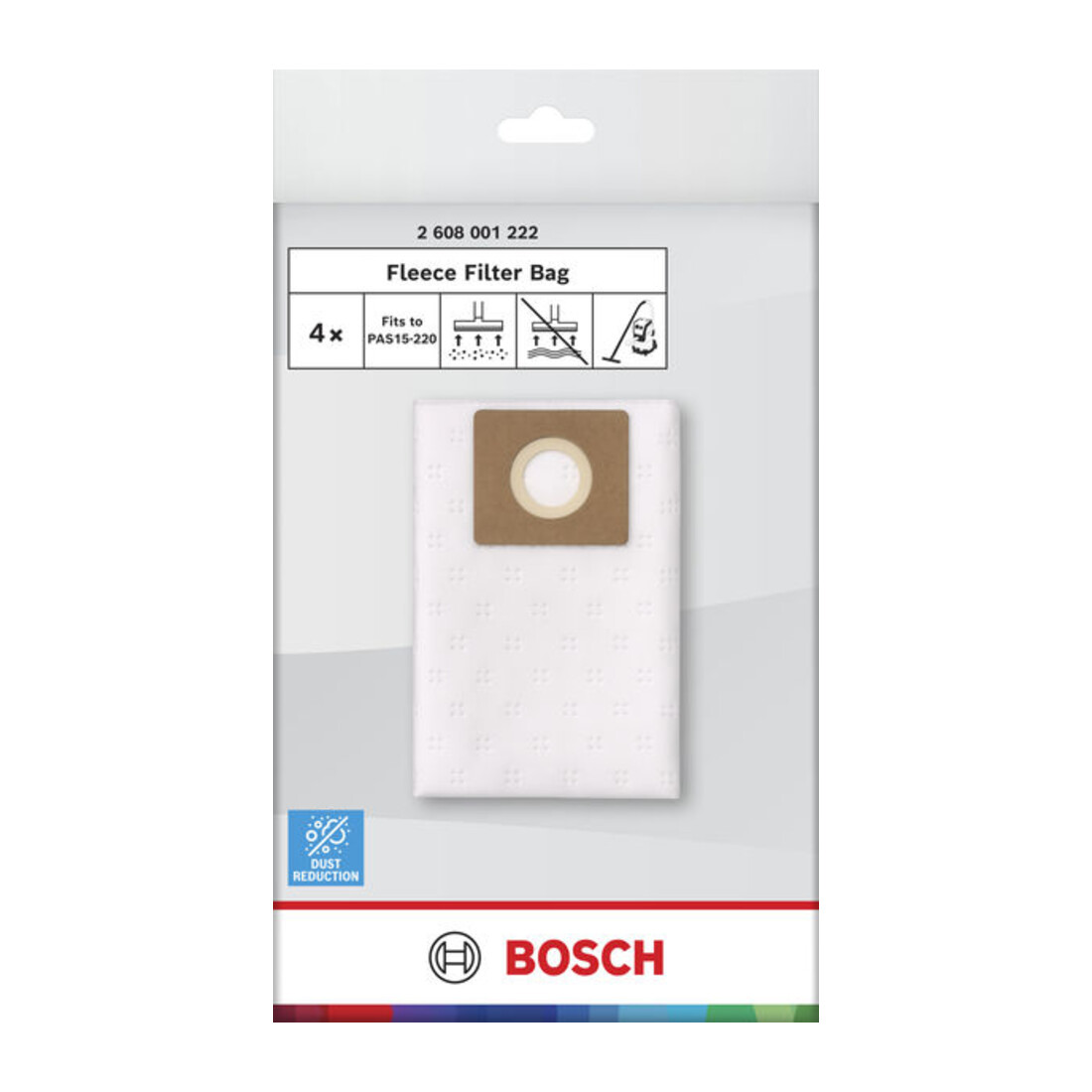 Bosch Vliesbeutel für Staubsauger, 520 x 500 mm