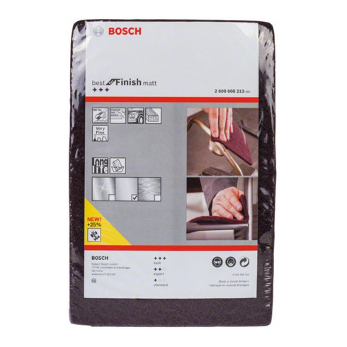 Bosch Vliespad Best for Finish Matt 152 x 229 mm sehr fein A