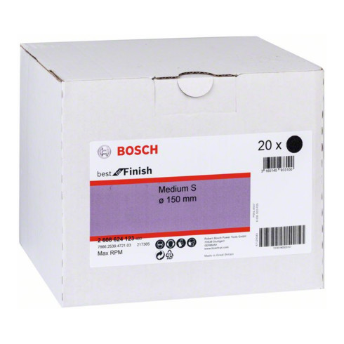 Bosch vliesschijf Medium S 150 mm