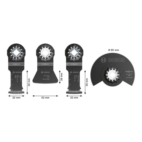 Bosch Vloer- en installatieset, 4-dlg.