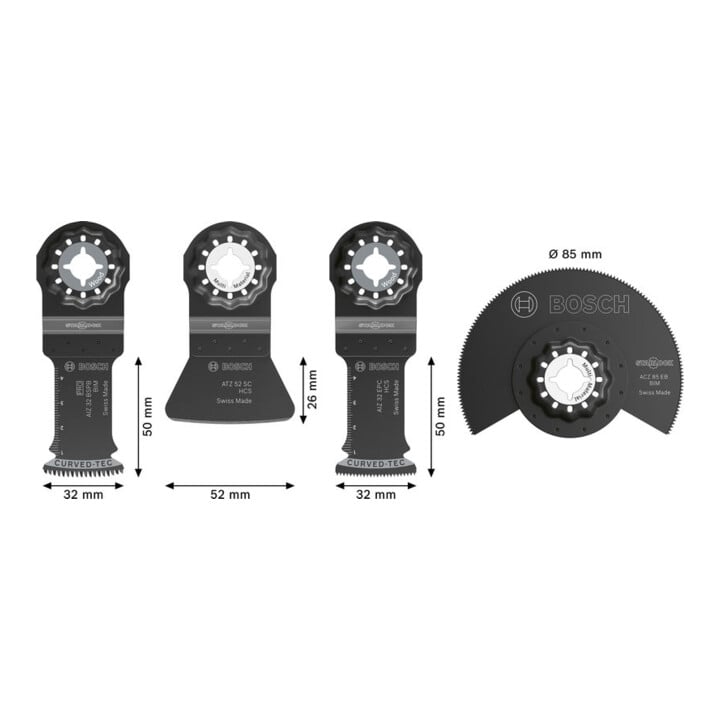 Bosch Vloer- en installatieset, 4-dlg.