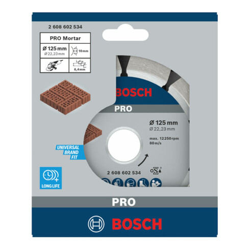 Bosch Expert tegelsnijder voor mortel