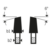 Bosch Kreissägeblatt Kunststoff Für horizontale/vertikale Format- und Tischkreissägen-5
