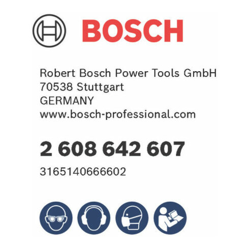 Bosch Kreissägeblatt Kunststoff Für horizontale/vertikale Format- und Tischkreissägen