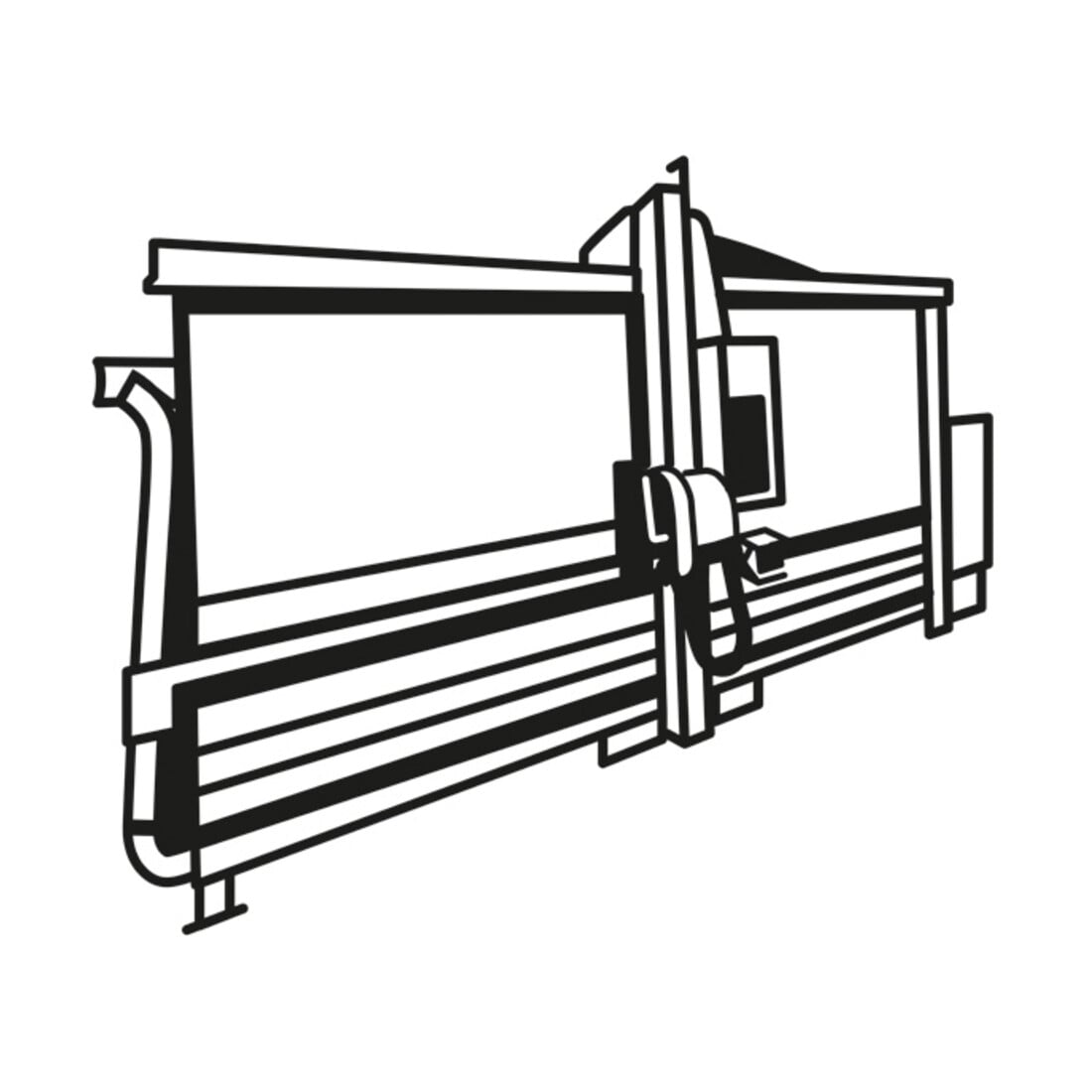 Bosch Kreissägeblatt Kunststoff Für horizontale/vertikale Format- und Tischkreissägen