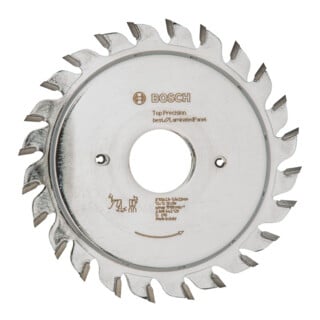 Bosch Kreissägeblatt Top Precision Kunststoff Für horizontale/vertikale Format- und Tischkreissägen
