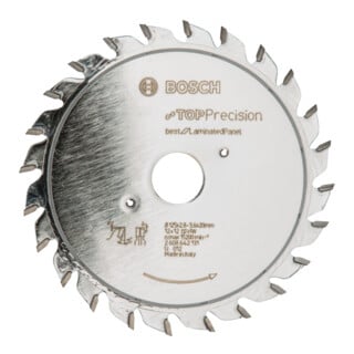 Bosch Vorritzblatt Top Precision Best for Laminated Panel 125 x 20 x 2,8 - 3,6 mm