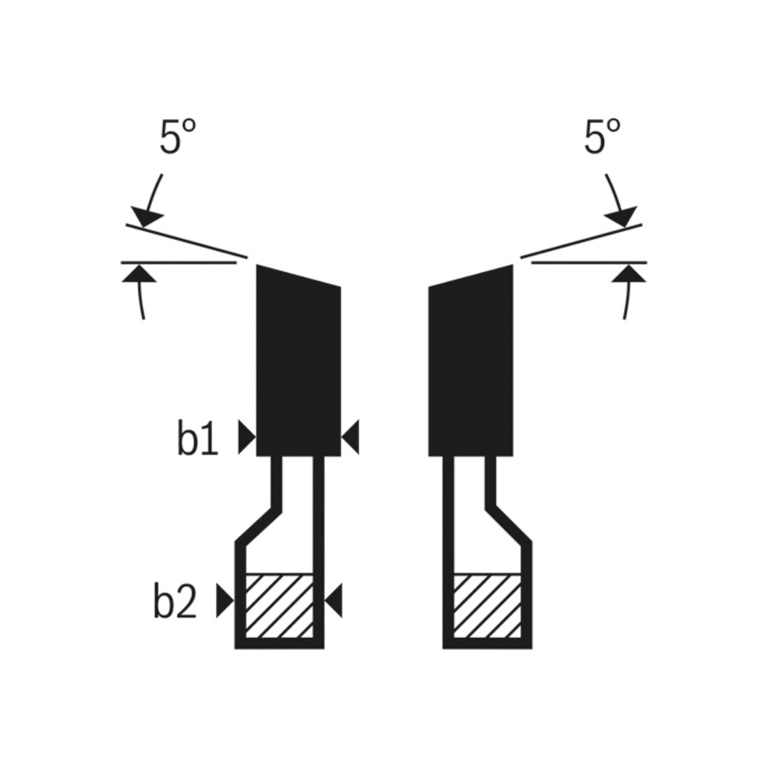 Bosch Kreissägeblatt Top Precision Kunststoff Für horizontale/vertikale Format- und Tischkreissägen
