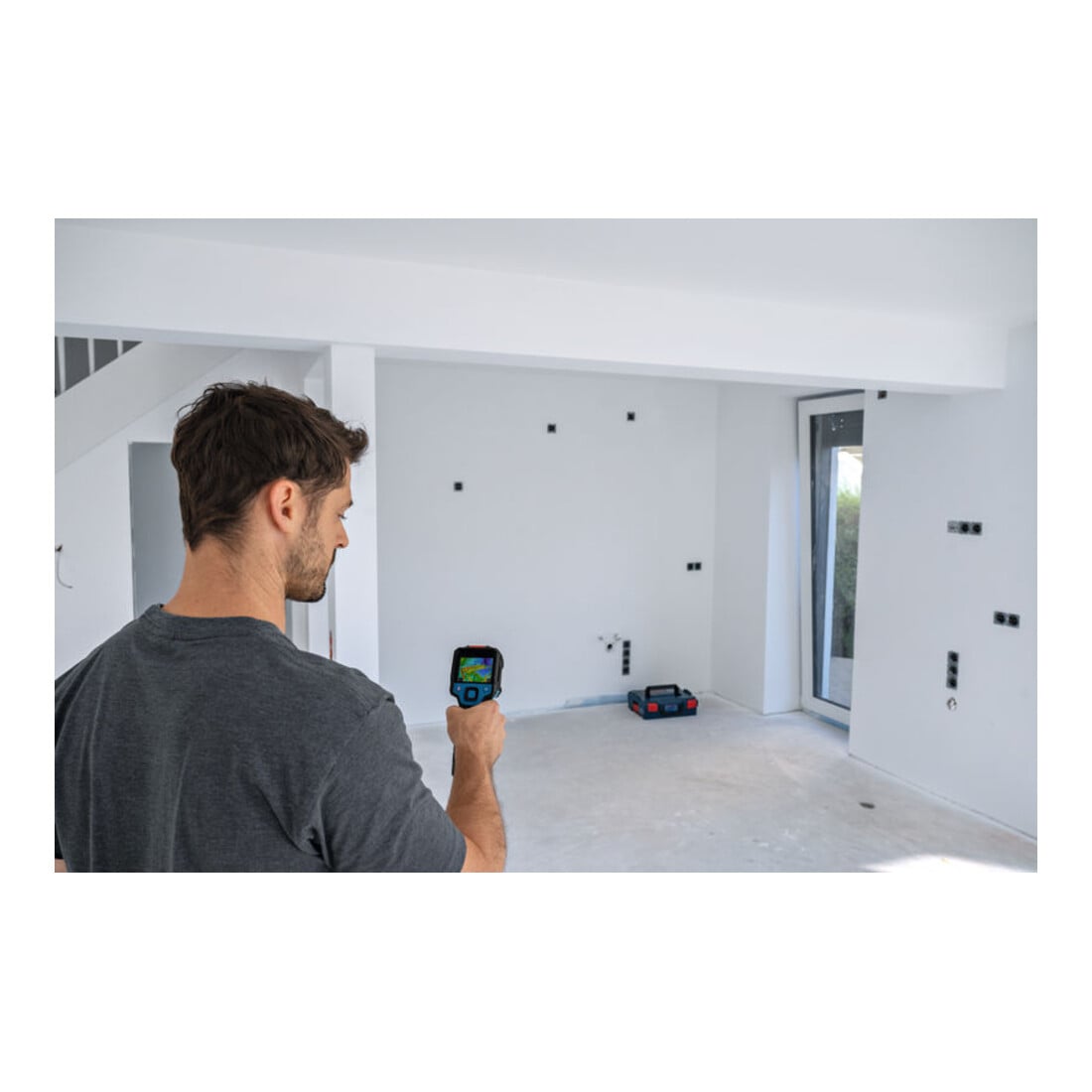 Bosch Wärmebildkamera GTC 12V-450-13, AA1 Alkaline Akku-Adapter, 4 x 1,5 Batterie (AA)