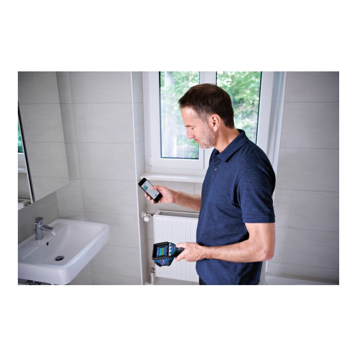Bosch warmtebeeldcamera GTC 600 C met 1x oplaadbare batterij GBA 12V 2.0Ah