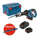 Bosch Werkzeug-Set: Akku-Säbelsäge GSA 18V-32, 2x Akku ProCORE 18V 8.0Ah, Ladegerät GAL 1880 CV, Sägeblatt-Set-1