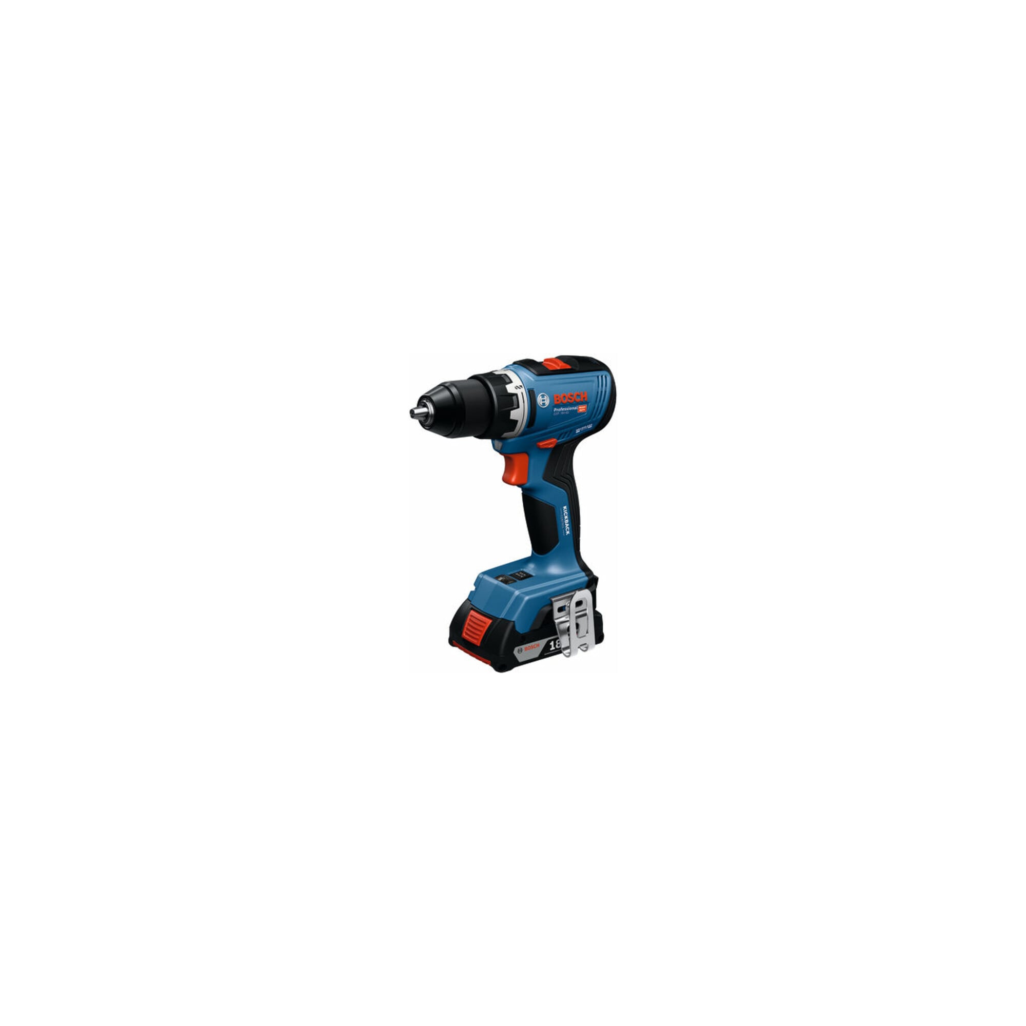 Bosch Werkzeug-Set: GSR 18V-65 + 2 x Akku + 19-tlg. Handwerkzeug-Set in L-BOXX