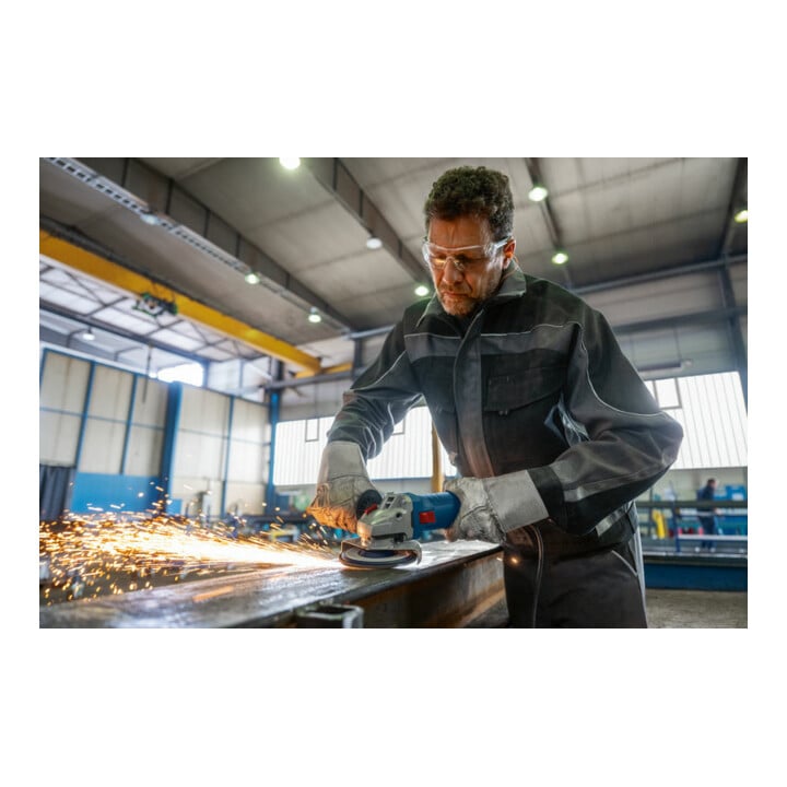 Bosch Winkelschleifer GWS 12-125, SDS-Überwurfmutter, im Karton