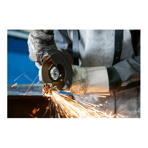 Bosch Winkelschleifer GWS 12-125, SDS-Überwurfmutter, im Karton