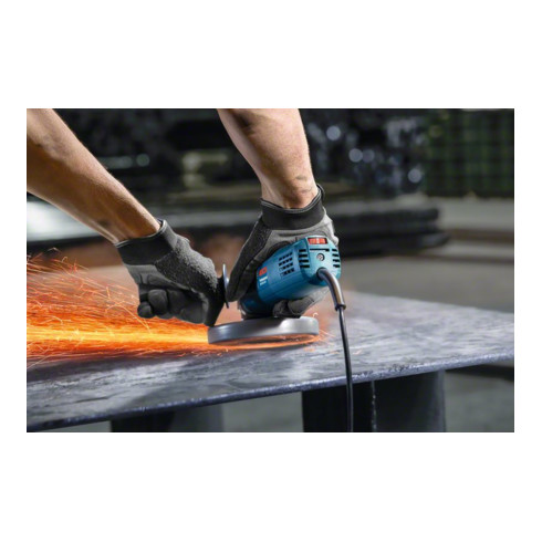 Bosch Winkelschleifer GWS 9-125 S mit Aufnahmeflansch