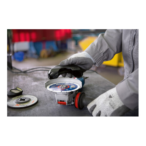 Bosch Winkelschleifer mit X-LOCK GWX 14-125 S