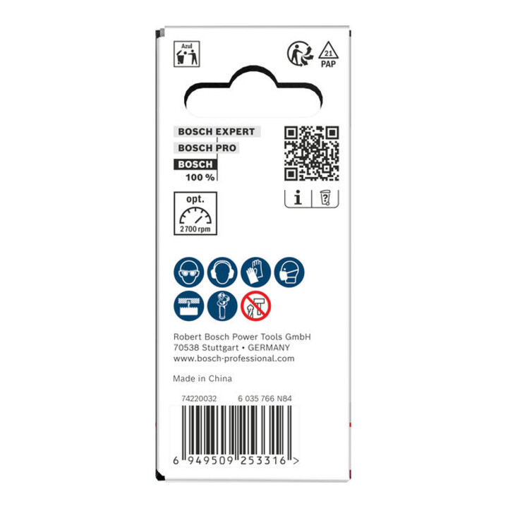 Bosch Wood and Drywall Lochsäge mit Aufsteckhalter, 30 x 27 mm