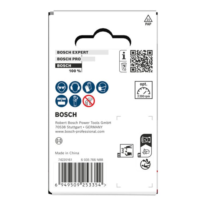 Bosch Wood and Drywall Lochsäge mit Aufsteckhalter, 60 x 27 mm