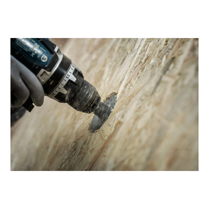 Bosch Wood and Drywall Lochsäge mit Aufsteckhalter, 80 x 27 mm