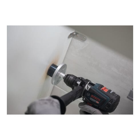 Bosch Wood and Drywall Lochsägen-Set mit Aufsteckhalter, 26/32/39/45/51/58/64 x 44 mm