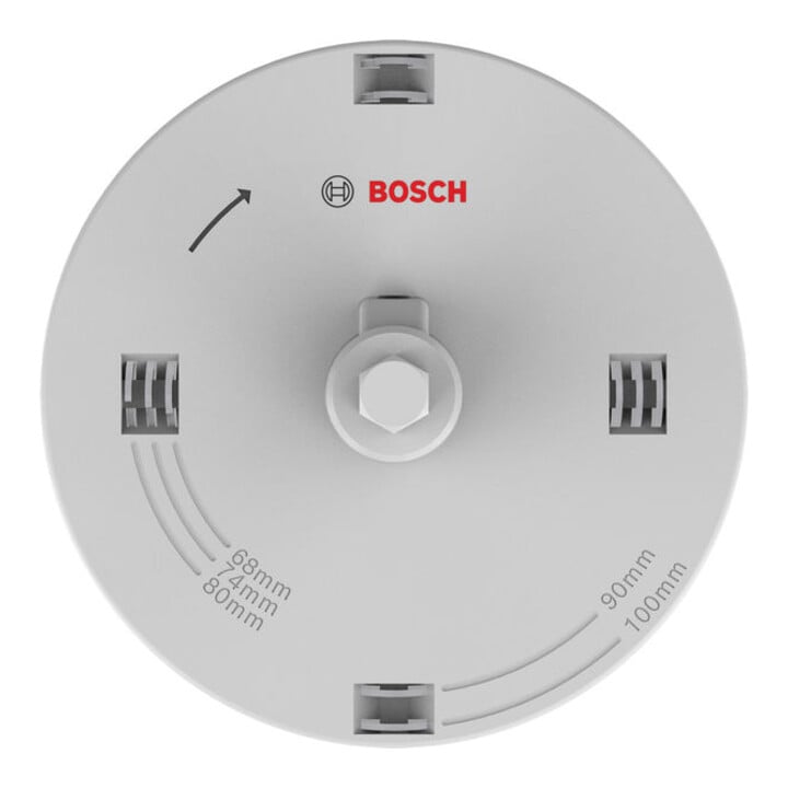 Bosch Wood and Drywall Lochsägen-Set mit Aufsteckhalter, 68; 74; 80; 90; 100 x 31 mm