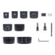 Bosch Wood and Drywall Lochsägen-Set mit Aufsteckhalter + Zentrierbohrer, 22-68x15 mm