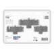Bosch Wood and Drywall Lochsägen-Set mit Aufsteckhalter+Zentrierbohrer, 68/86/100x27mm